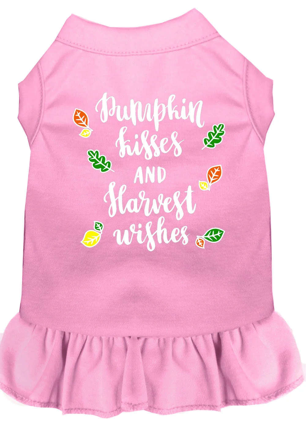 Pet Dress "Pumpkin Kisses and Harvest Wishes" - Image 4