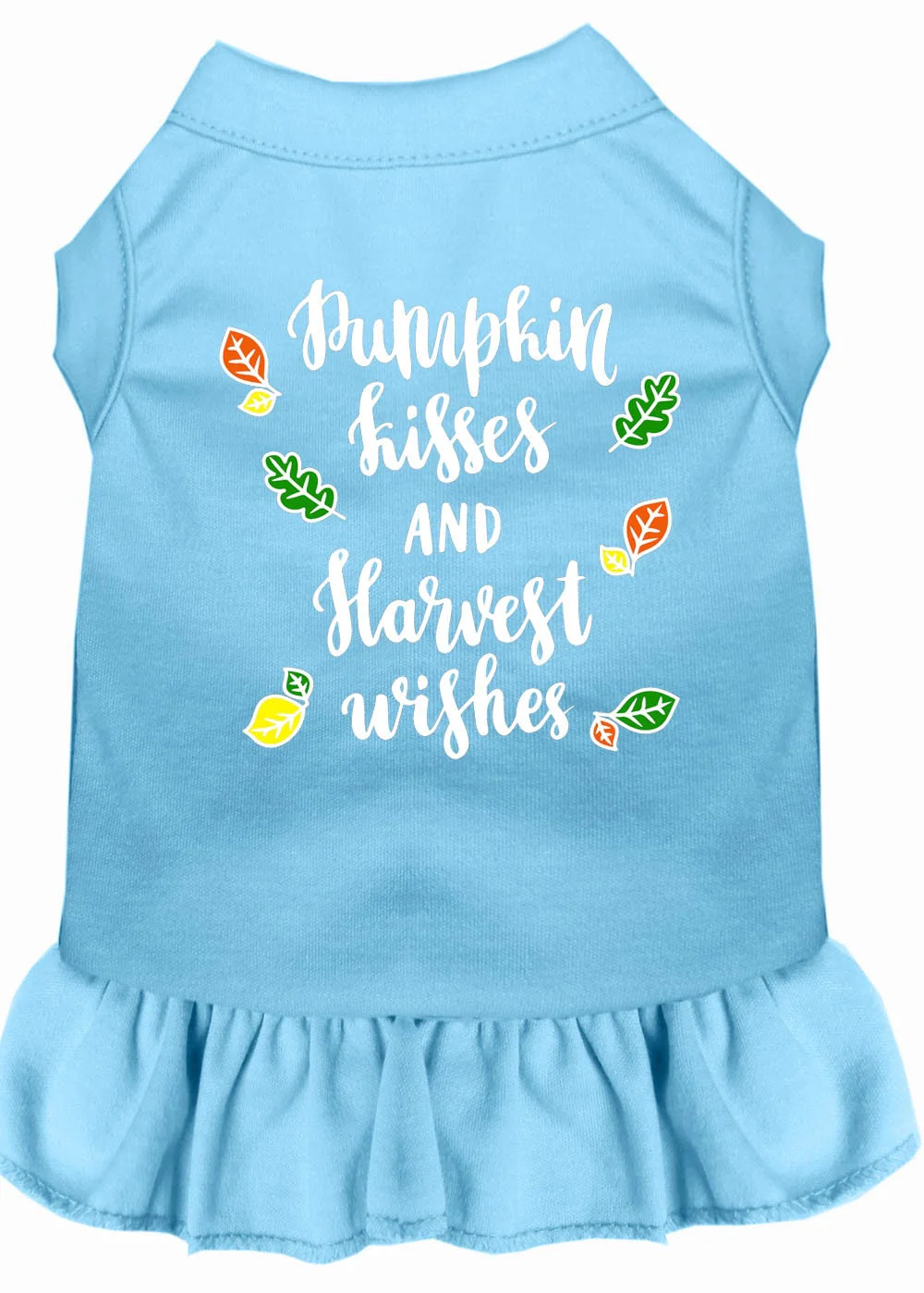 Pet Dress "Pumpkin Kisses and Harvest Wishes" - Image 6