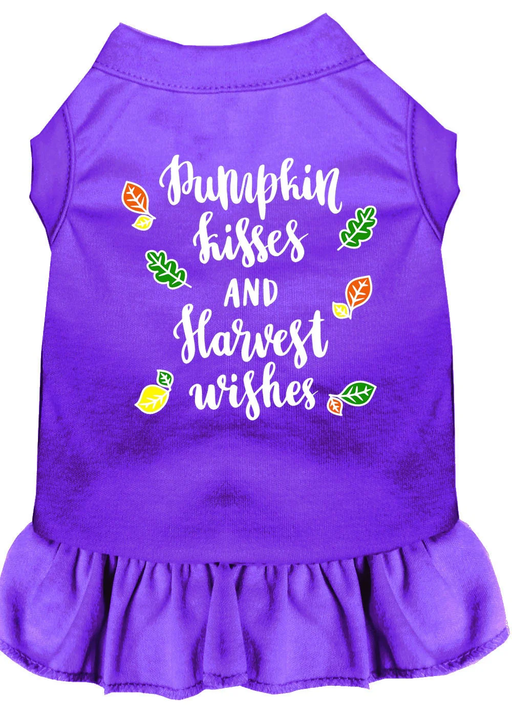 Pet Dress "Pumpkin Kisses and Harvest Wishes" - Image 8