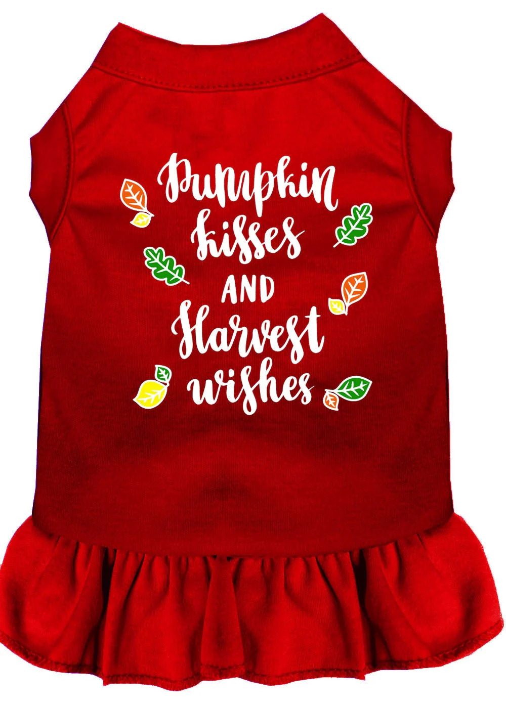 Pet Dress "Pumpkin Kisses and Harvest Wishes" - Image 9