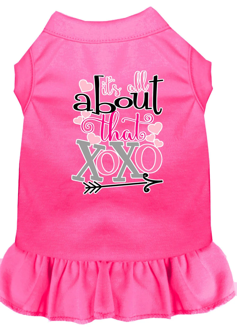 Pet Dress Screen Printed, "All About That XOXO" - Image 10