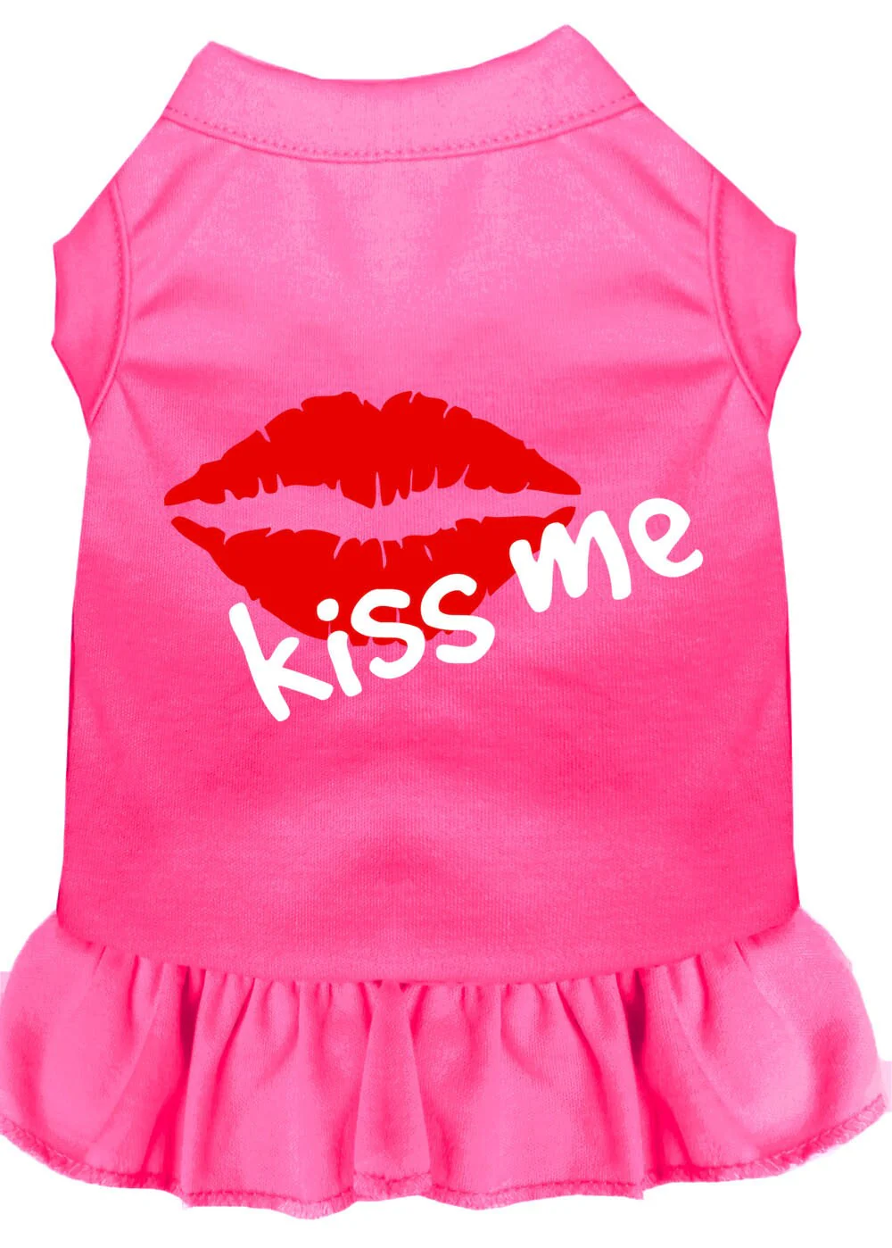 Pet Dress, Screen Printed, "Kiss Me" - Image 8