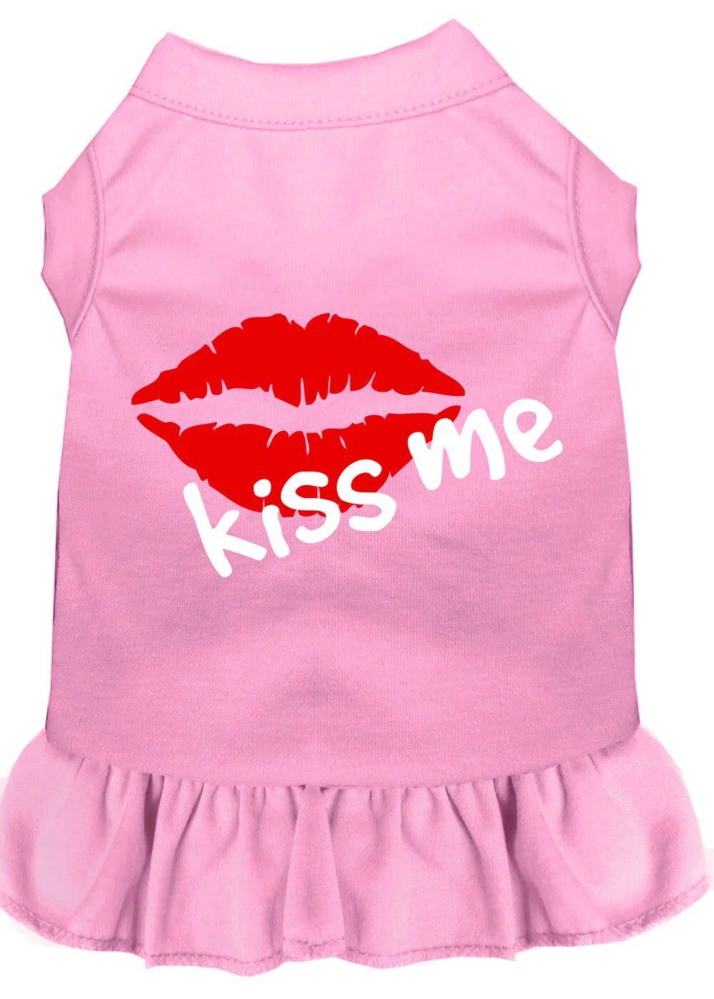 Pet Dress, Screen Printed, "Kiss Me" - Image 9