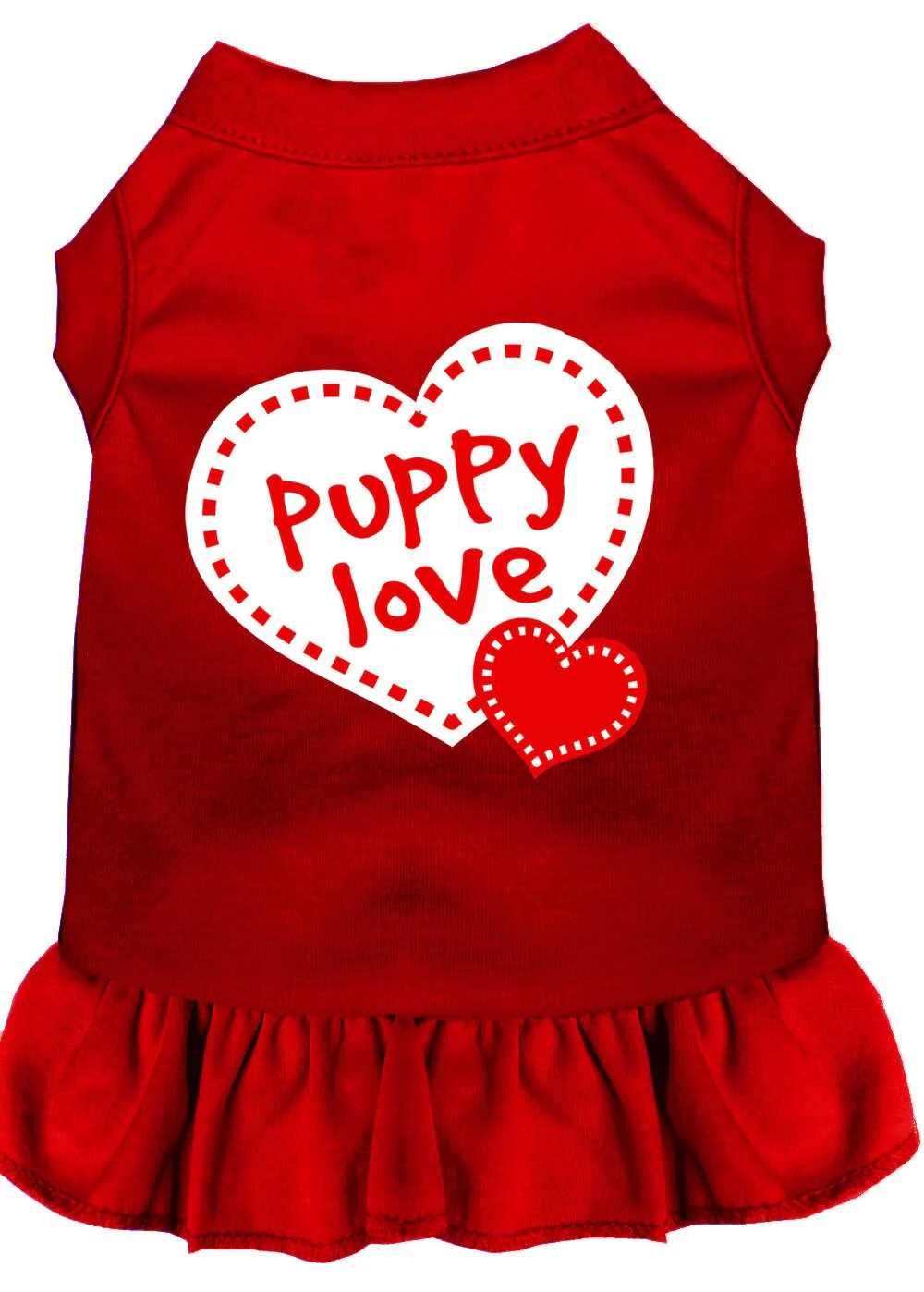 Pet Dress Screen Printed, "Puppy Love" - Image 5