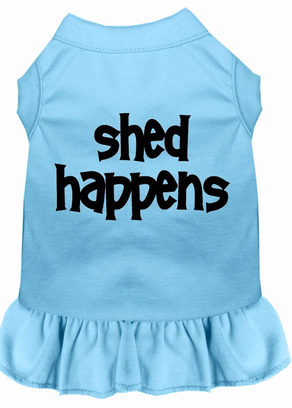 Pet Dress Screen Printed, "Shed Happens" - Image 10