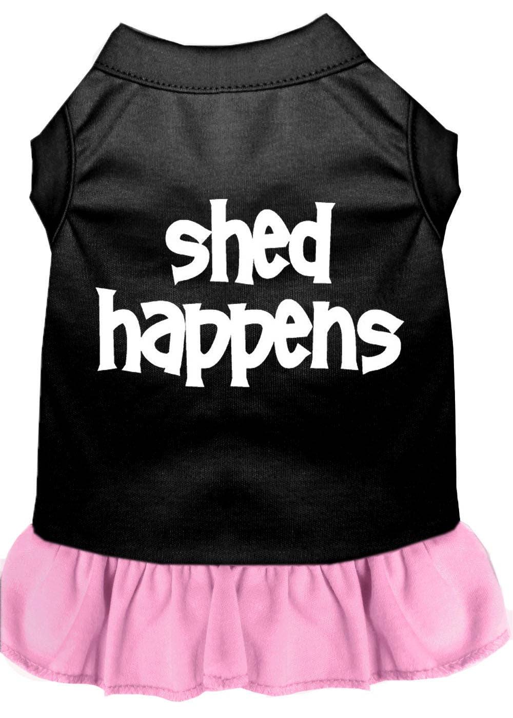 Pet Dress Screen Printed, "Shed Happens" - Image 4
