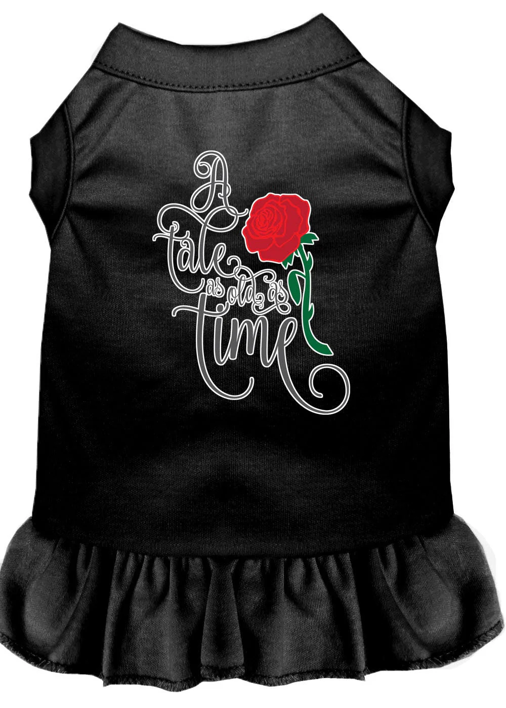 Pet Dress Screen Printed, "Timeless Tale" - Image 3