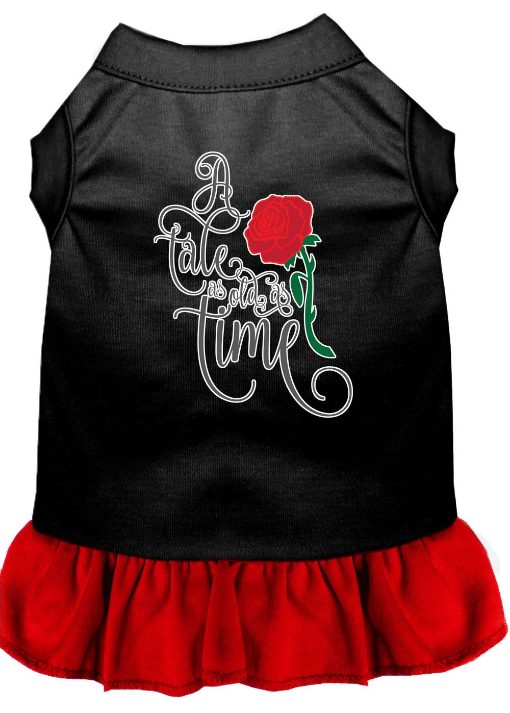 Pet Dress Screen Printed, "Timeless Tale" - Image 5
