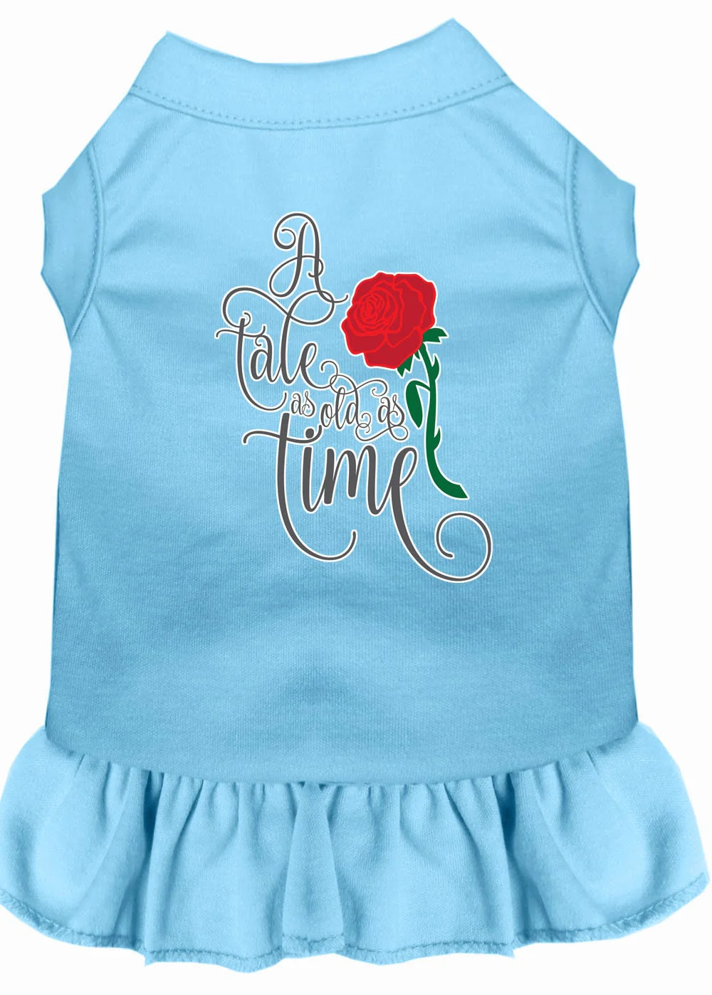 Pet Dress Screen Printed, "Timeless Tale" - Image 8
