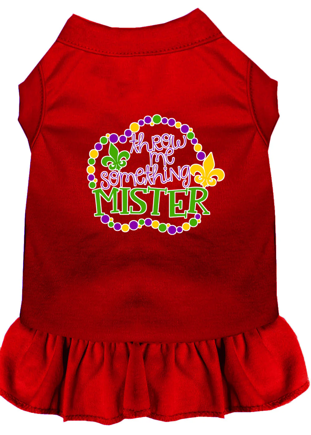 Pet Dress "Throw Me Something Mister" - Image 11