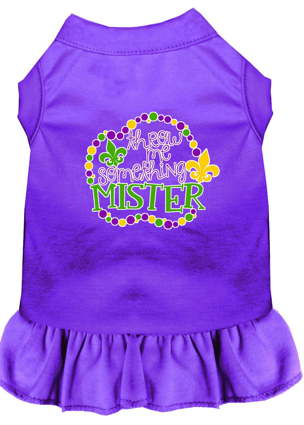 Pet Dress "Throw Me Something Mister" - Image 4