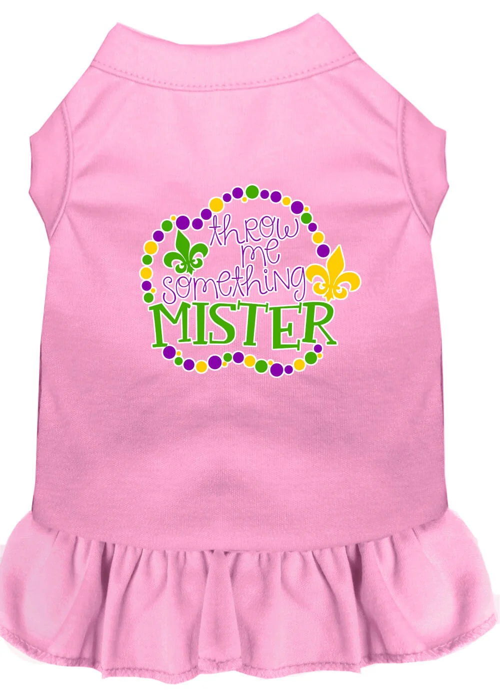Pet Dress "Throw Me Something Mister" - Image 6
