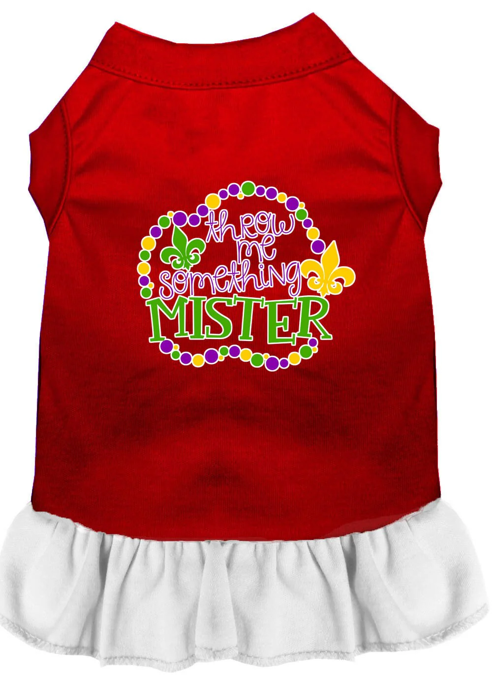 Pet Dress "Throw Me Something Mister" - Image 7