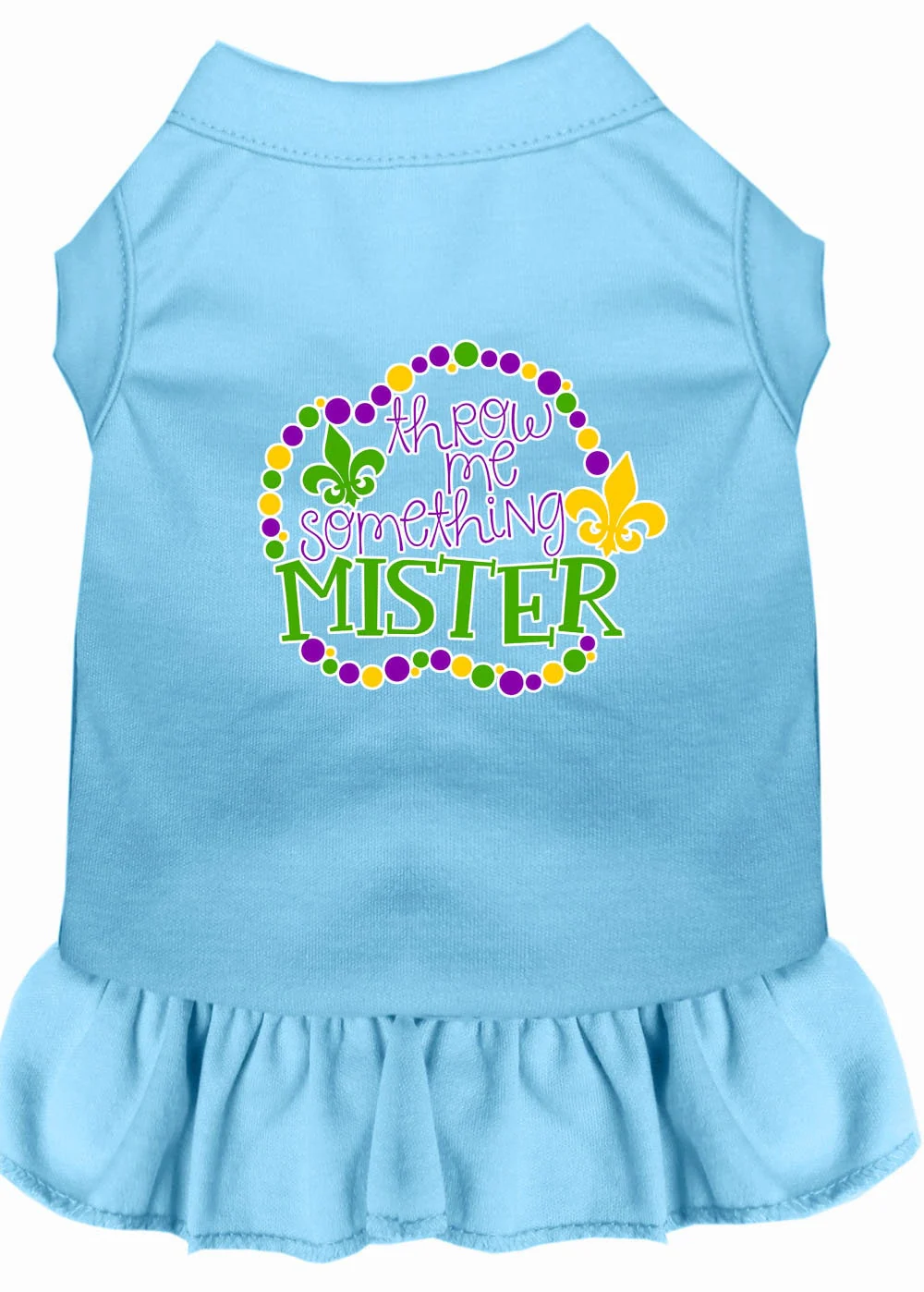 Pet Dress "Throw Me Something Mister" - Image 8
