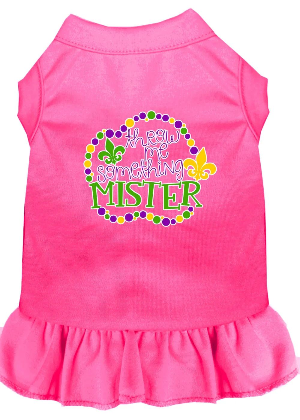 Pet Dress "Throw Me Something Mister" - Image 9