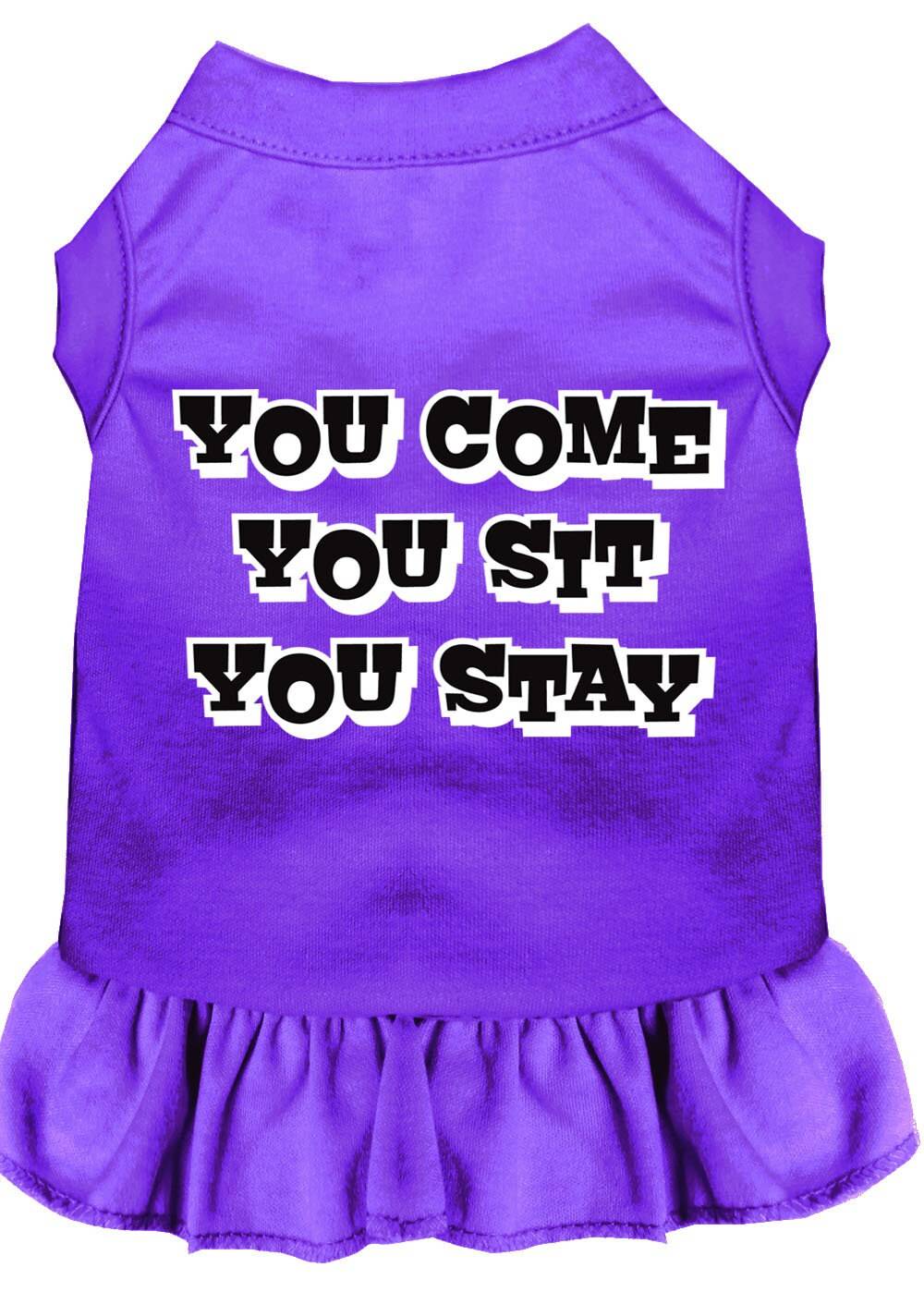 Pet Dress "You Come, You Sit, You Stay" - Image 10