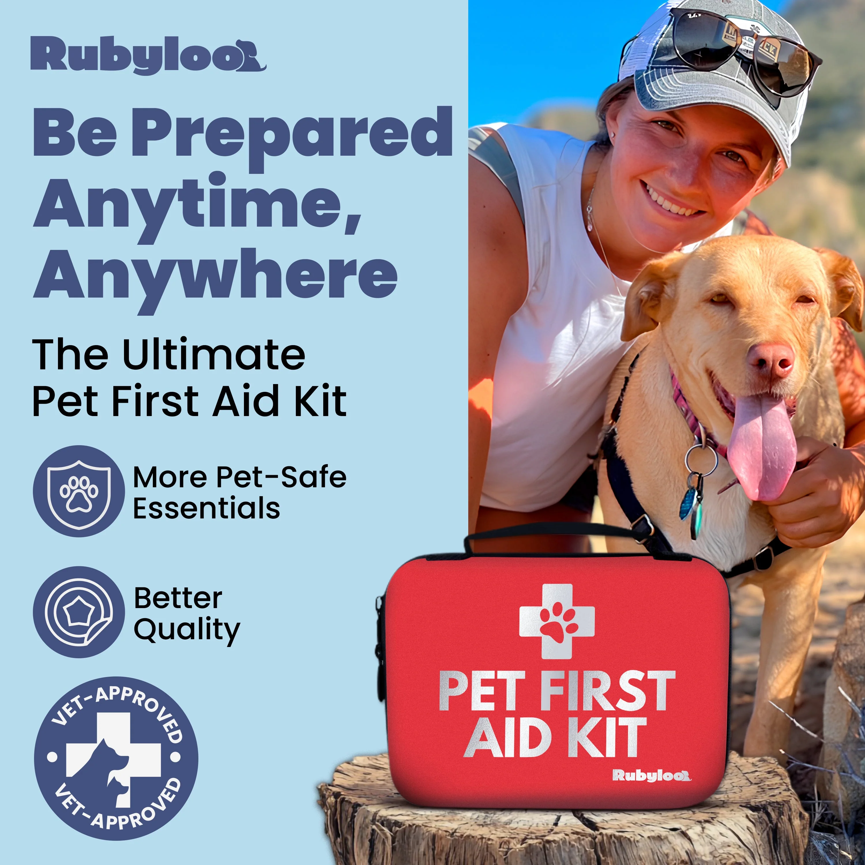Pet First Aid Kit for Dogs & Cats with Vet-Approved Essentials - Image 2