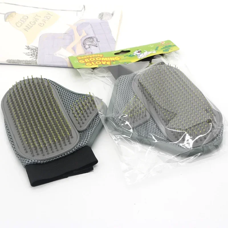Pet Grooming Glove – Hair Removal & Bathing Brush for Dogs & Cats - Image 6