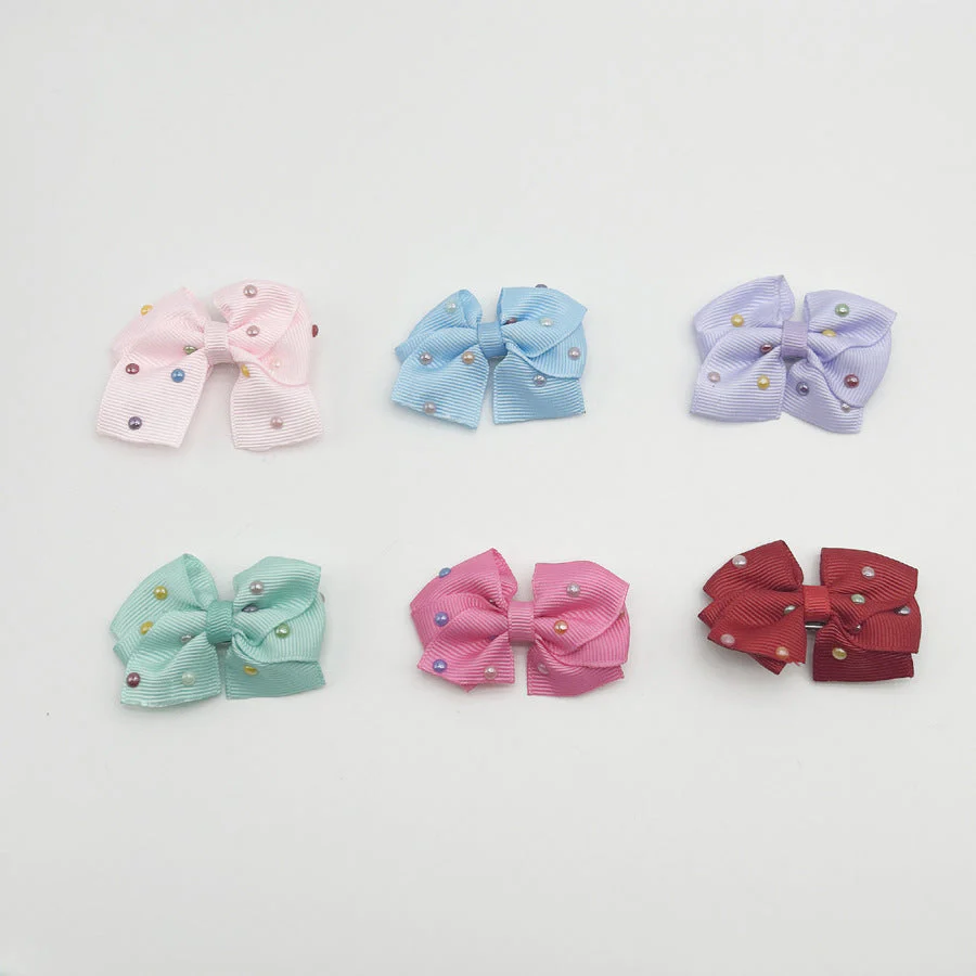 Pet Hair Bows & Accessories Set – Colorful Styles - Image 2