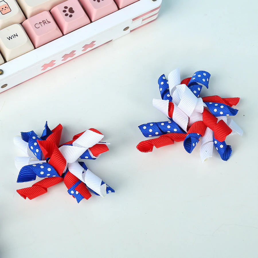 Pet Hair Bows & Accessories Set – Colorful Styles - Image 3