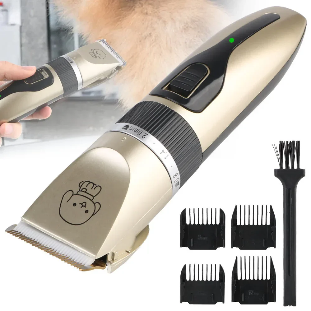 Pet Hair Clipper Grooming Trimmer Set – Professional Cordless Clippers - Image 2