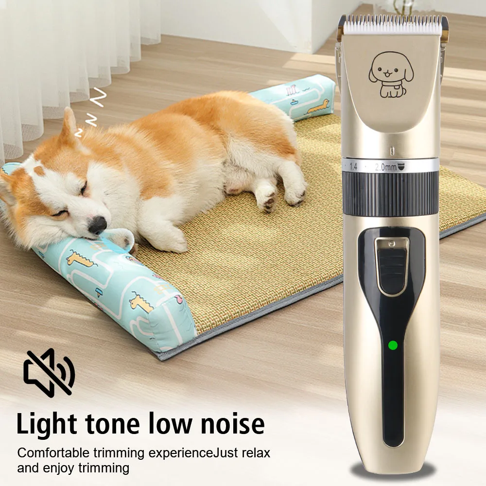 Pet Hair Clipper Grooming Trimmer Set – Professional Cordless Clippers - Image 6