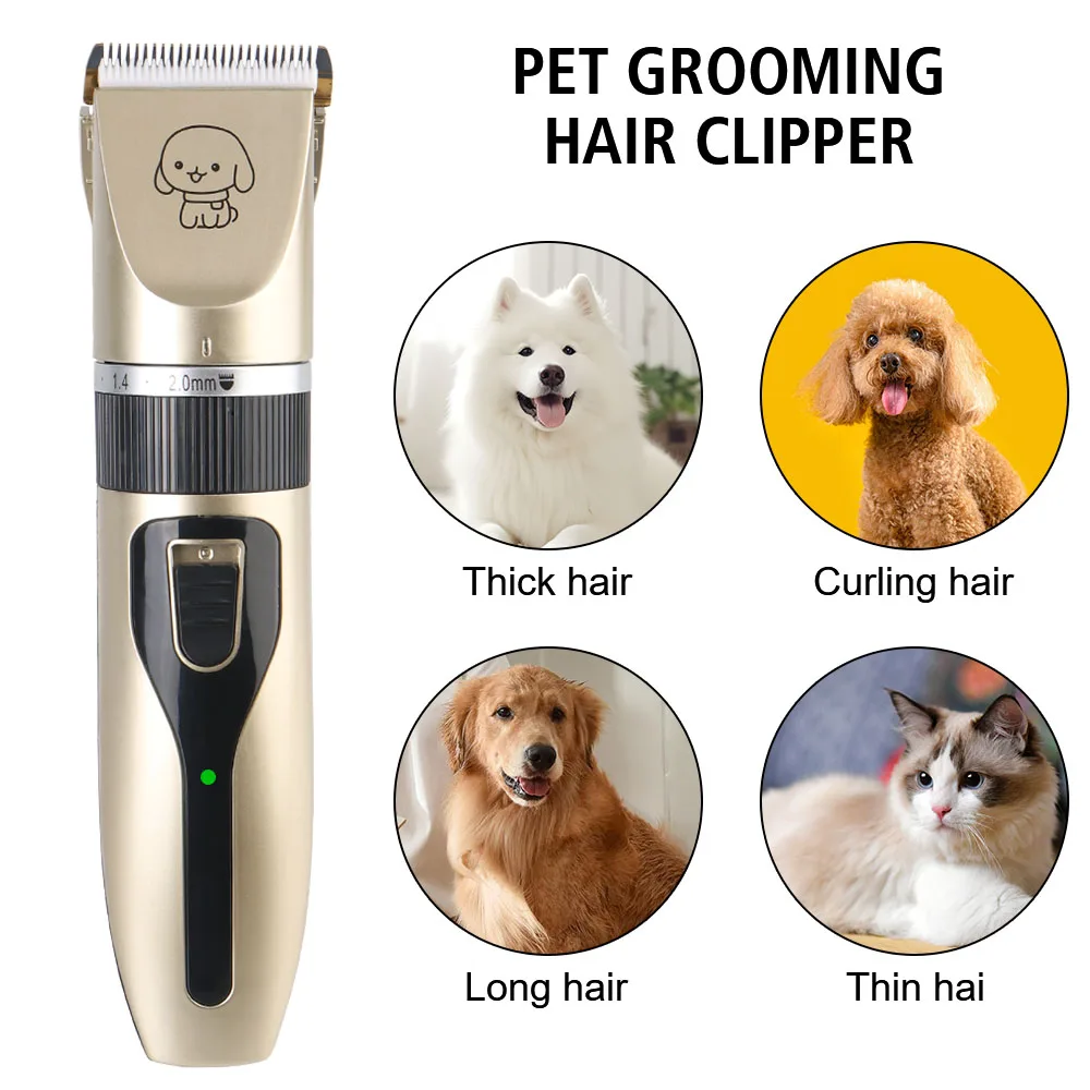 Pet Hair Clipper Grooming Trimmer Set – Professional Cordless Clippers - Image 7