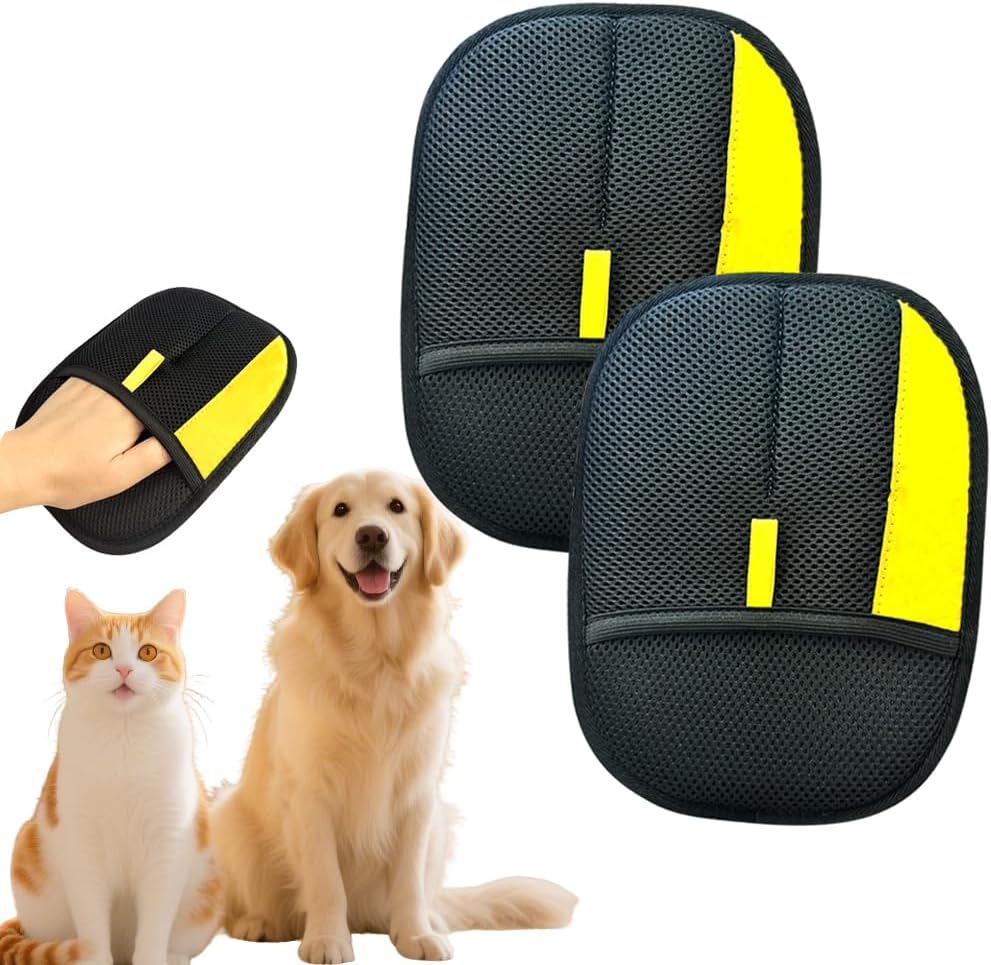Pet Hair Removal Glove for Easy Grooming - Image 3