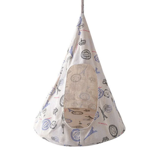 Pet Hammock With Printing Hanging for Kitten, Cat, Puppy and Dog - Image 7