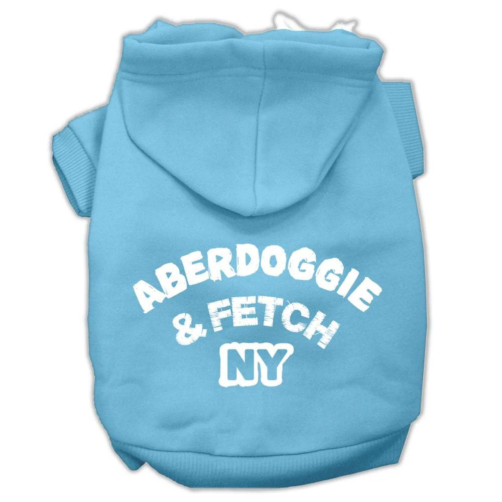 Pet Hoodie "Aberdoggie & Fetch NY" - Image 3