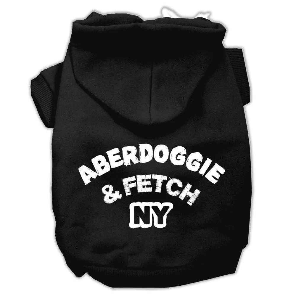 Pet Hoodie "Aberdoggie & Fetch NY" - Image 4