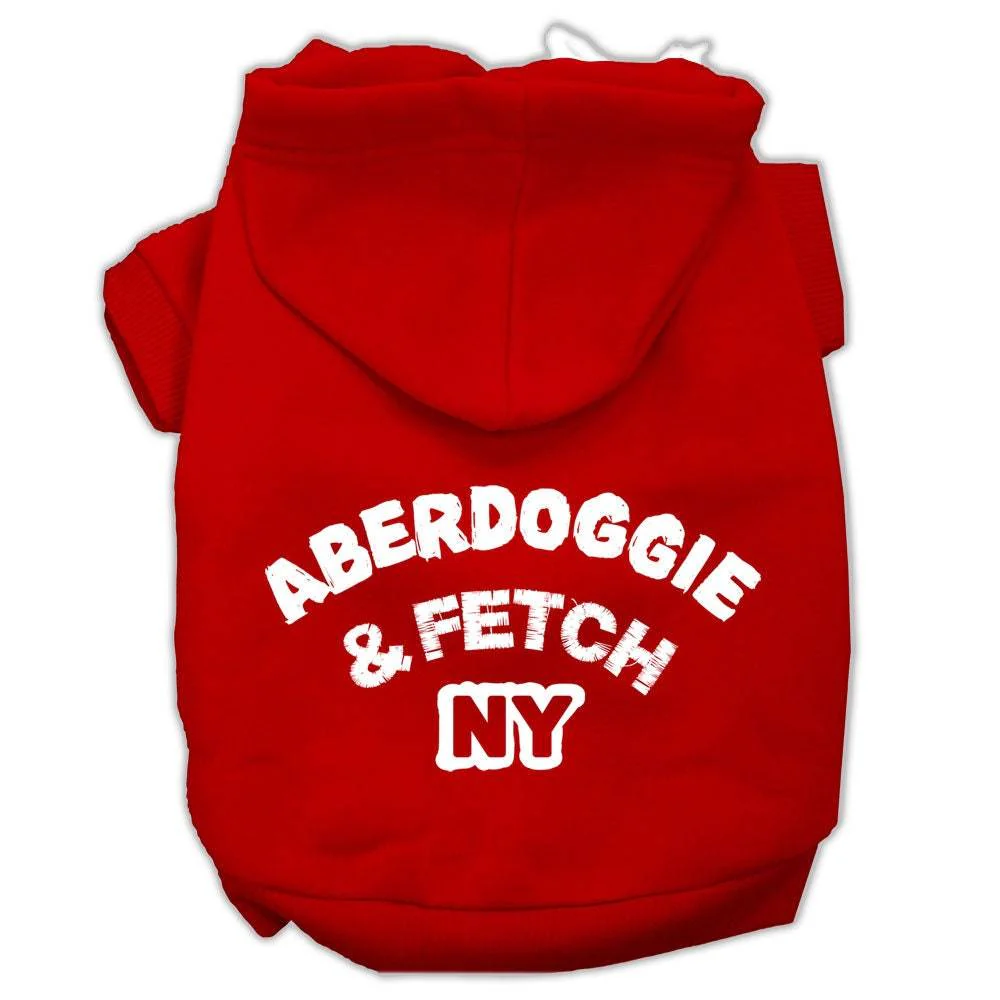 Pet Hoodie "Aberdoggie & Fetch NY" - Image 7