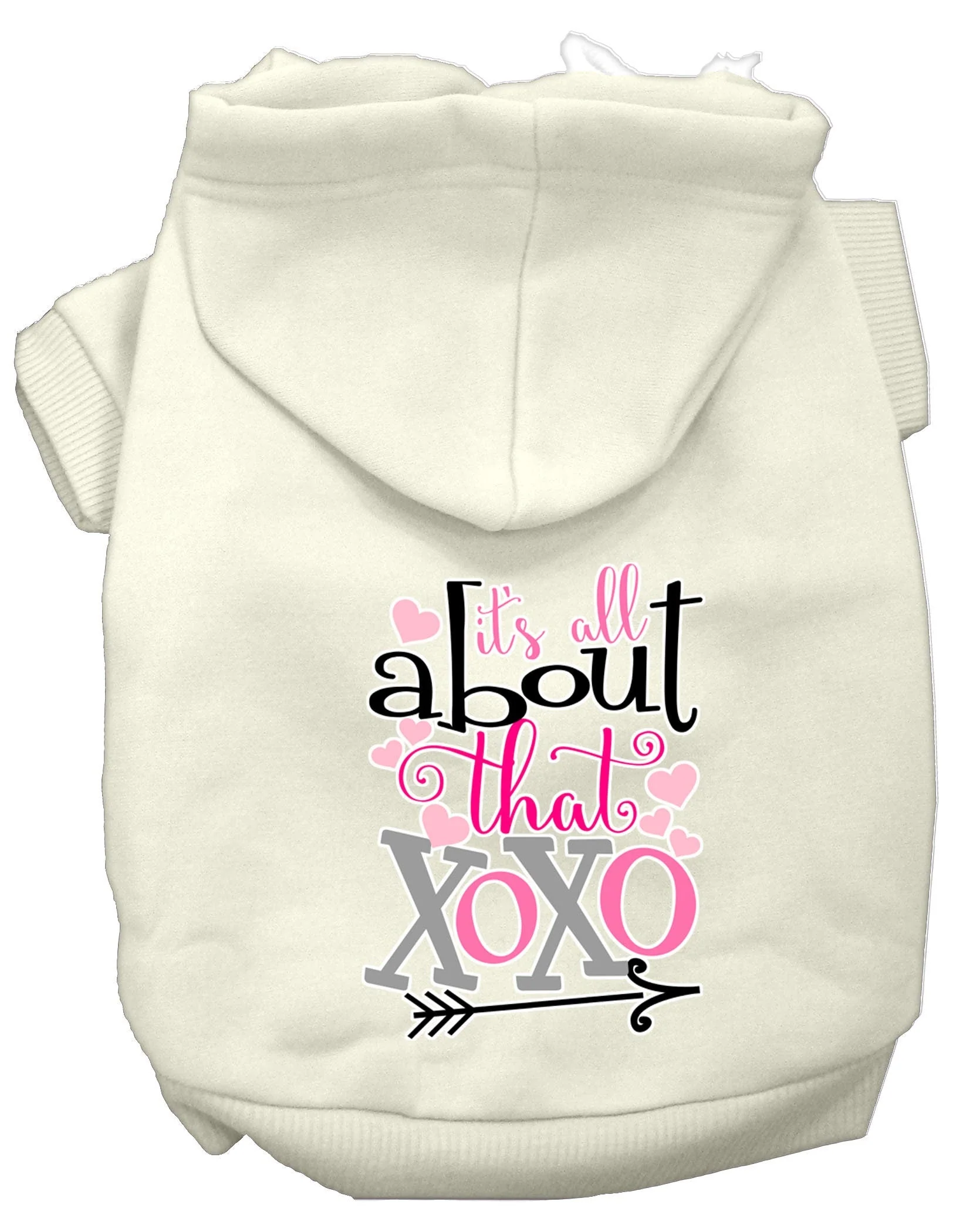 Pet Hoodie "All About That XOXO" - Image 10