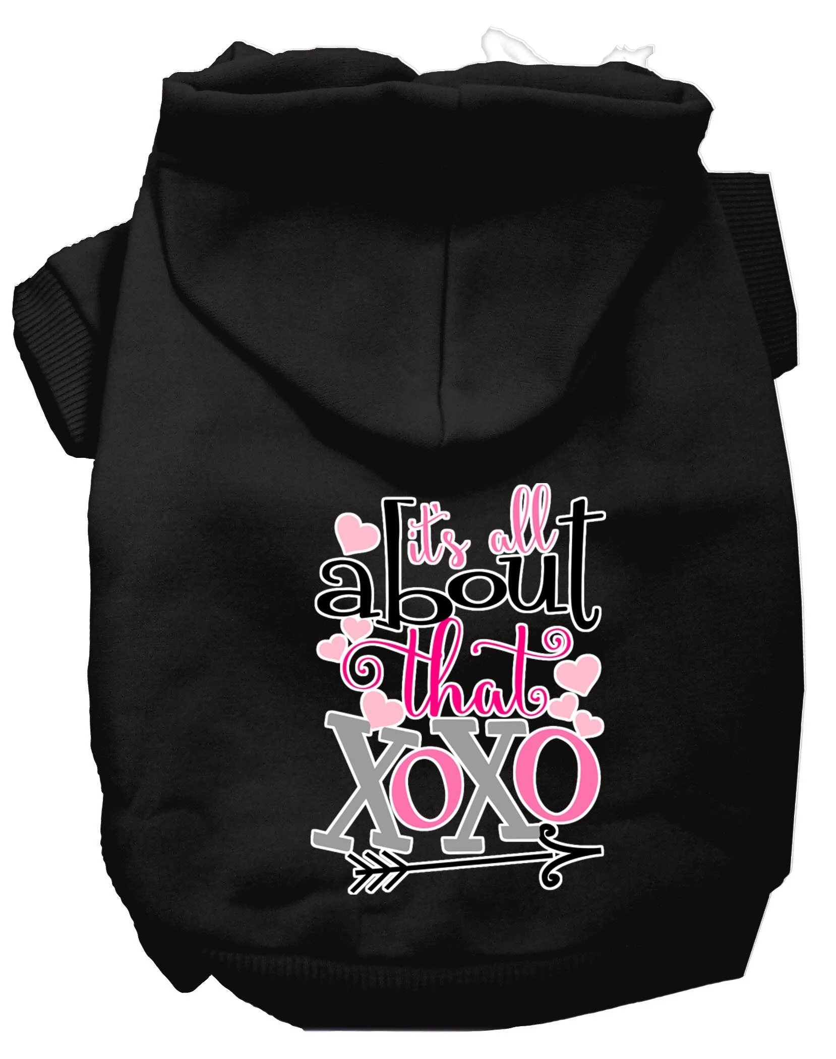 Pet Hoodie "All About That XOXO" - Image 3