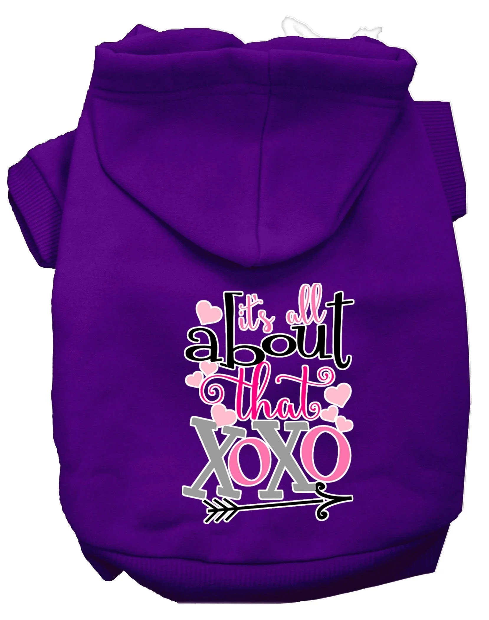 Pet Hoodie "All About That XOXO" - Image 8