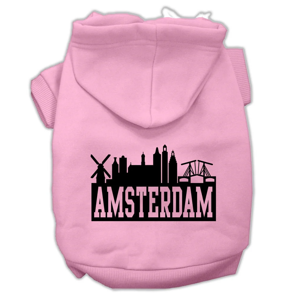 Pet Hoodie "Amsterdam Skyline" - Image 10