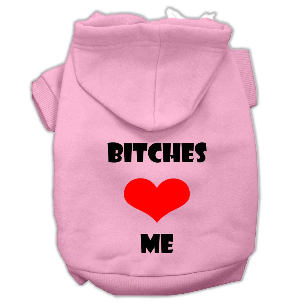 Pet Hoodie "Bitches Love Me" - Image 10