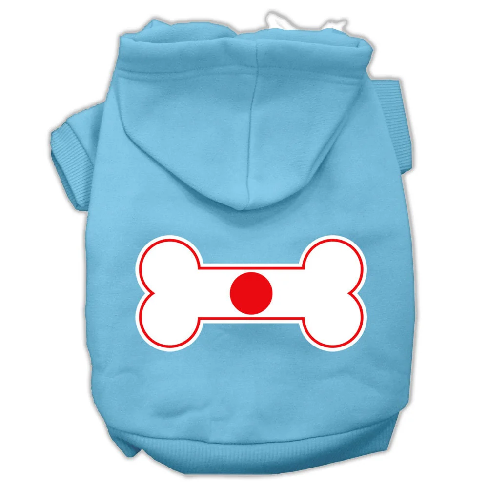 Pet Hoodie "Bone Flag Japan" - Image 10