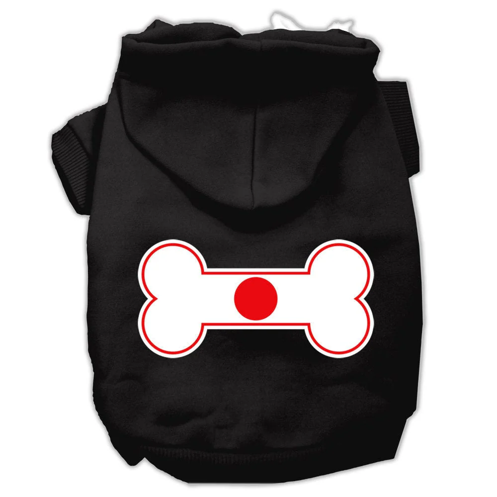 Pet Hoodie "Bone Flag Japan" - Image 3