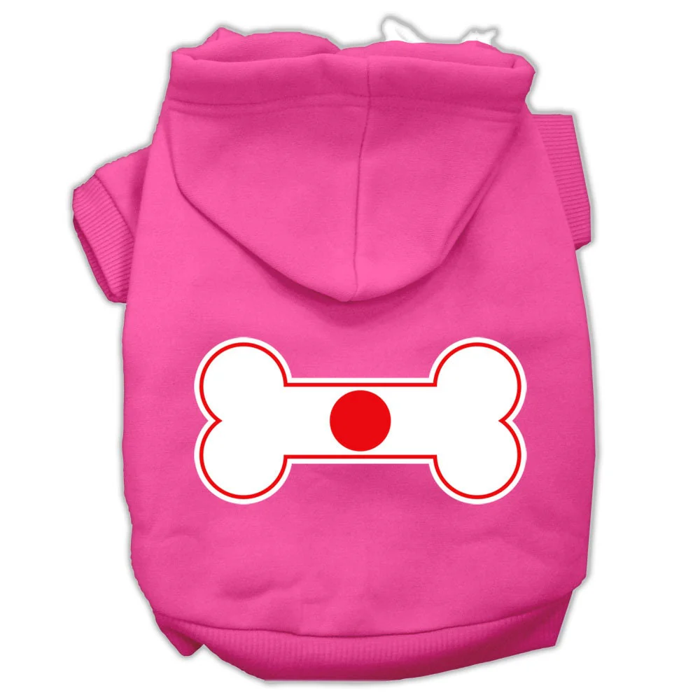 Pet Hoodie "Bone Flag Japan" - Image 8