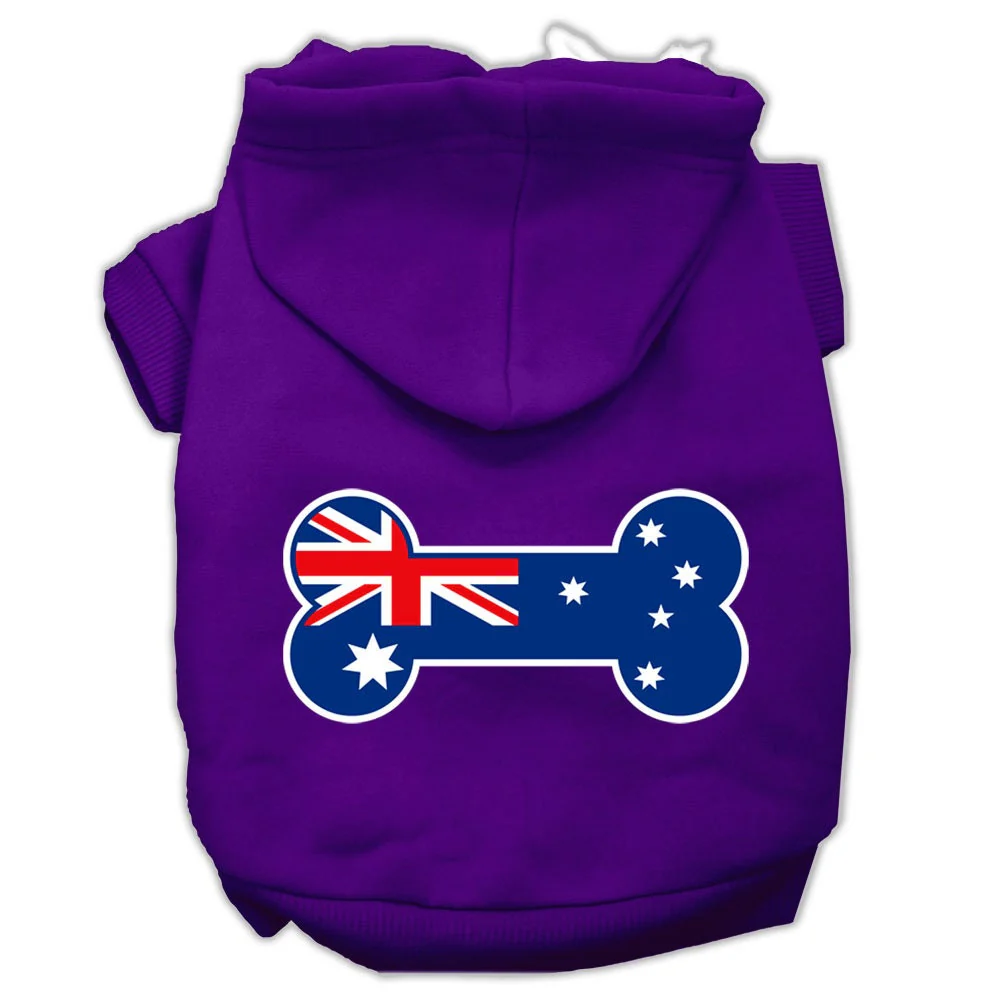 Pet Hoodie "Bone Shaped Australian Flag" - Image 10