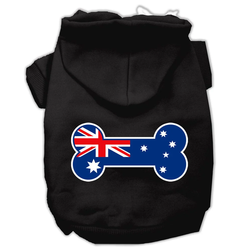 Pet Hoodie "Bone Shaped Australian Flag" - Image 3