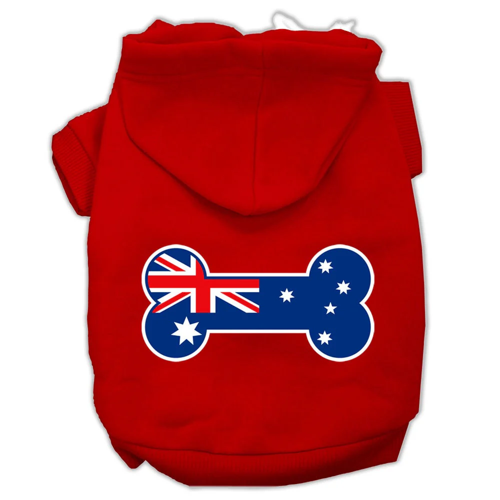 Pet Hoodie "Bone Shaped Australian Flag" - Image 7