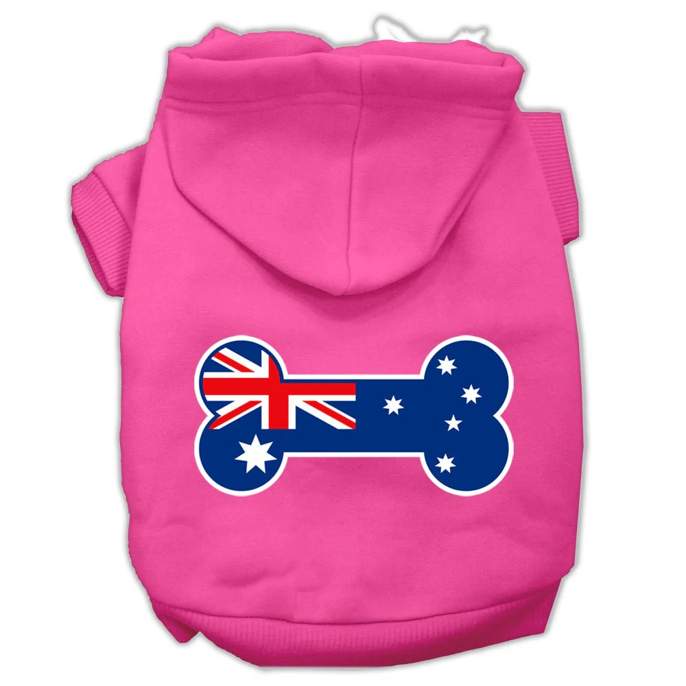 Pet Hoodie "Bone Shaped Australian Flag" - Image 8