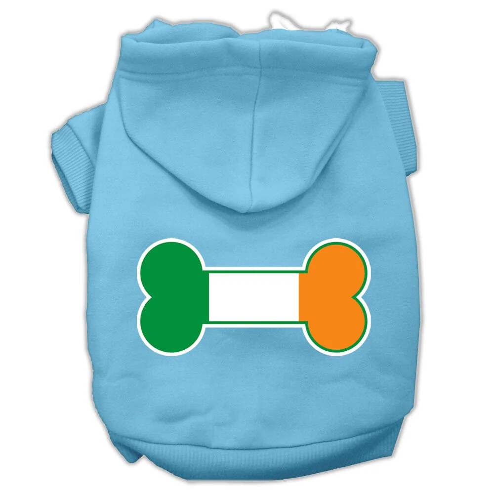 Pet Hoodie "Bone Shaped Ireland Flag" - Image 10