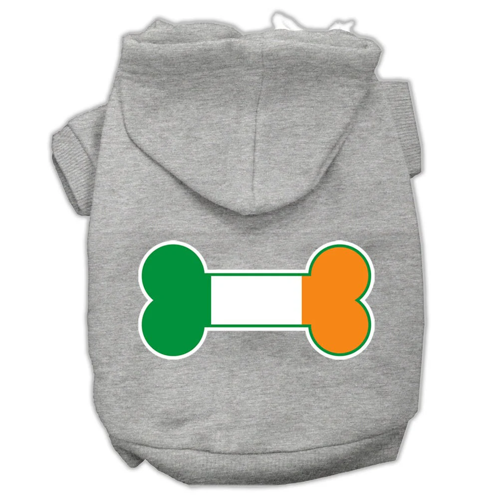 Pet Hoodie "Bone Shaped Ireland Flag" - Image 3