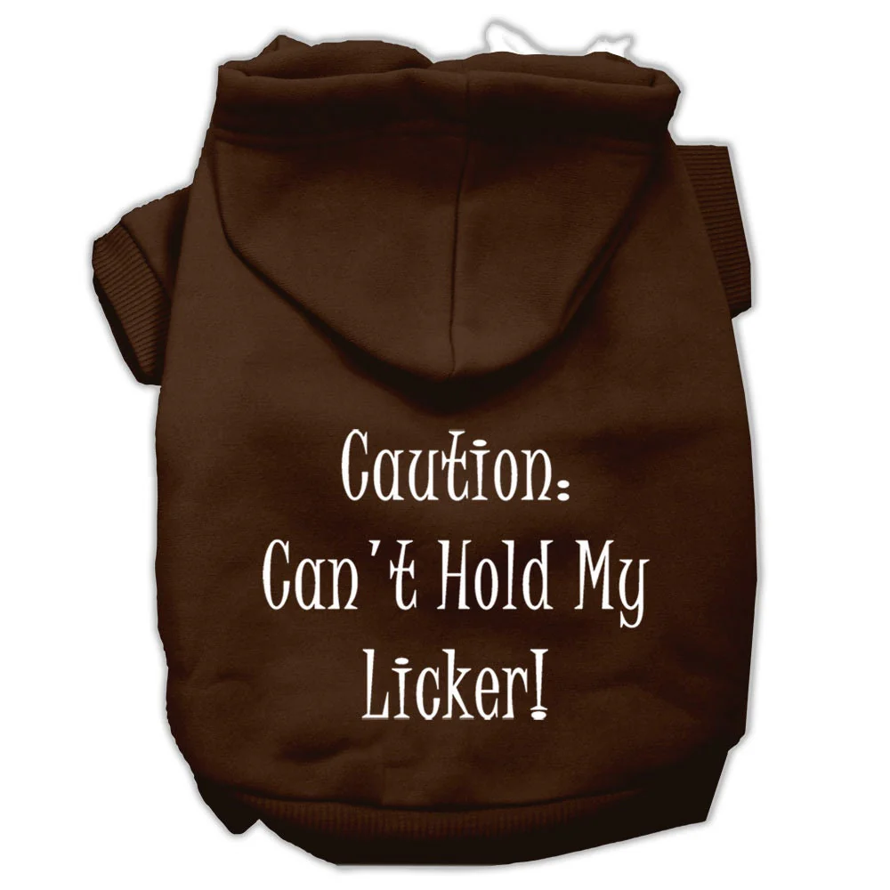Pet Hoodie "Can't Hold My Licker" - Image 9