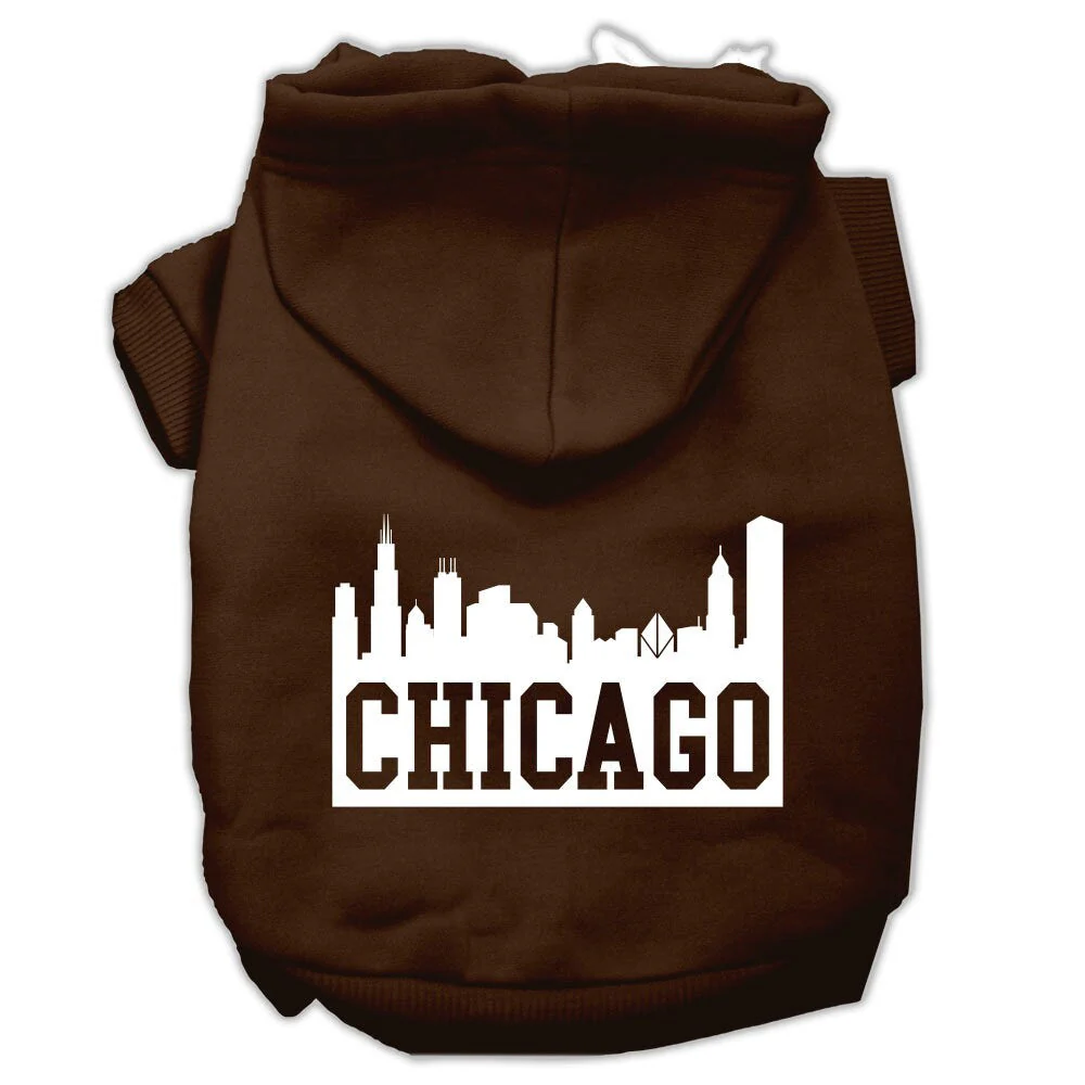 Pet Hoodie "Chicago Skyline" - Image 10