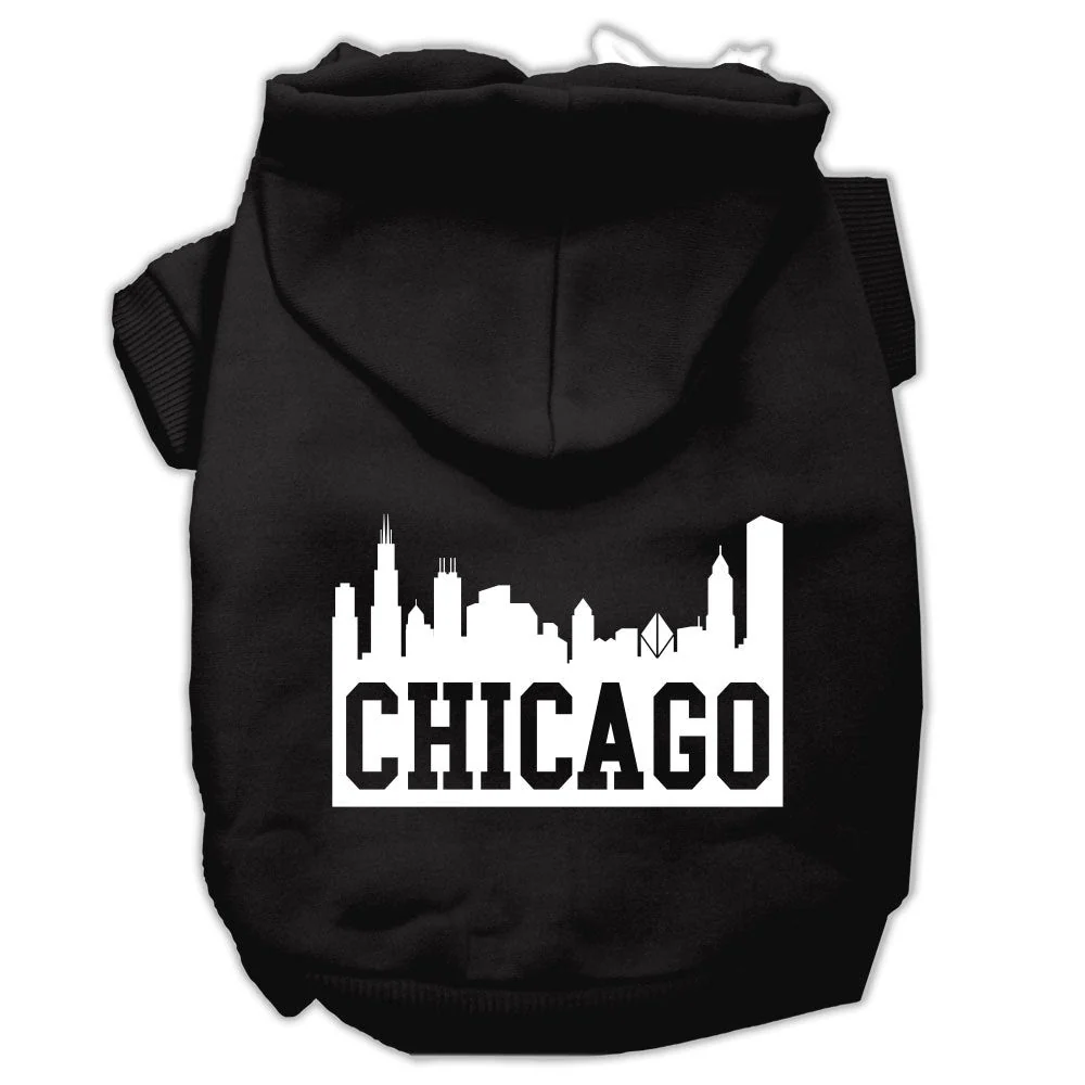Pet Hoodie "Chicago Skyline" - Image 3