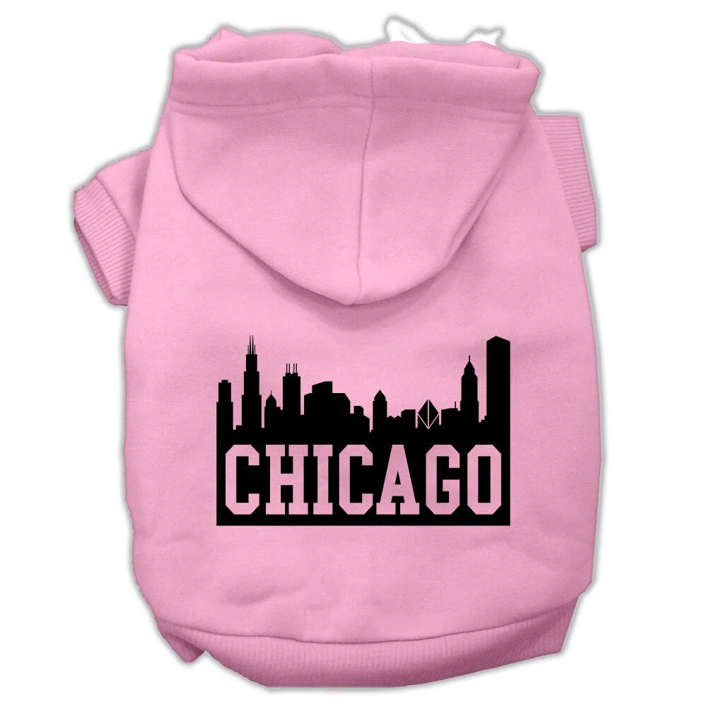 Pet Hoodie "Chicago Skyline" - Image 6